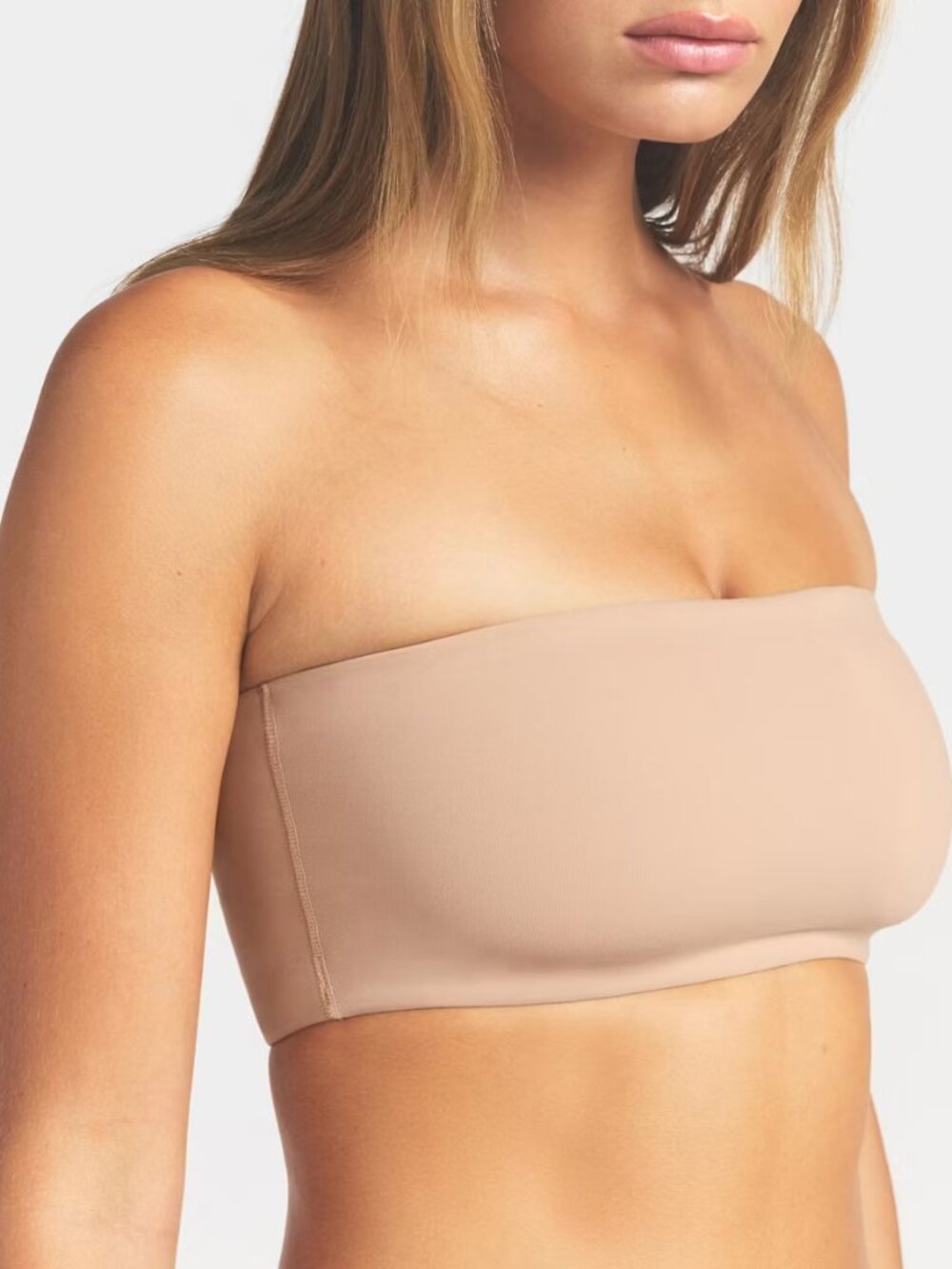 SKIMS Fits Everybody Bandeau in clay